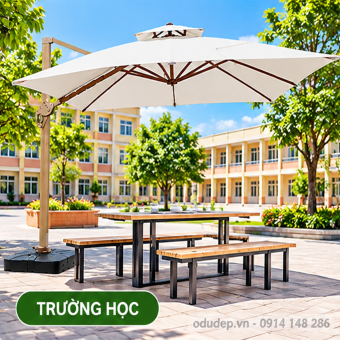 Ô Lệch Tâm Che Nắng Giá Tốt, Bền Đẹp – Chất Lượng Cao, Uy Tín Hàng Đầu